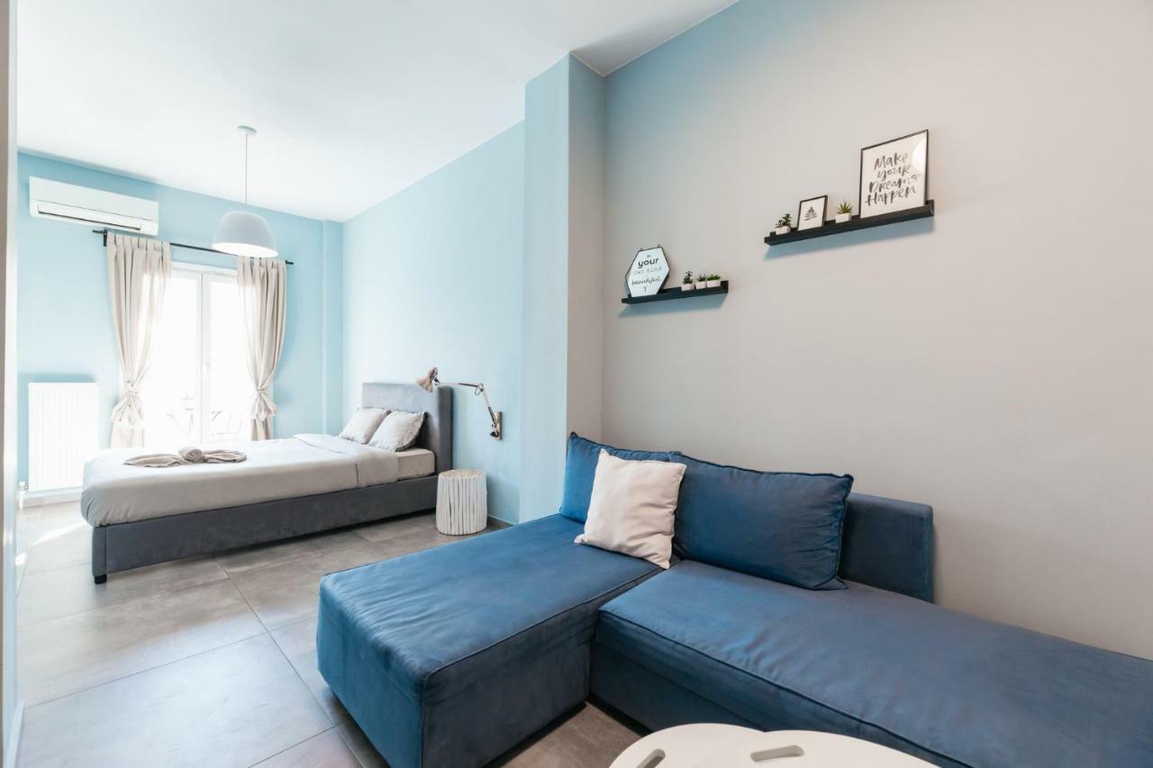 Modern White Tower Apartment Thessaloníki Ngoại thất bức ảnh